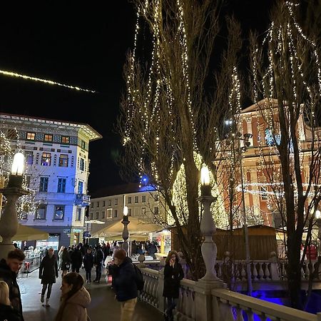 Triple Bridge Ljubljana Apartment ภายนอก รูปภาพ